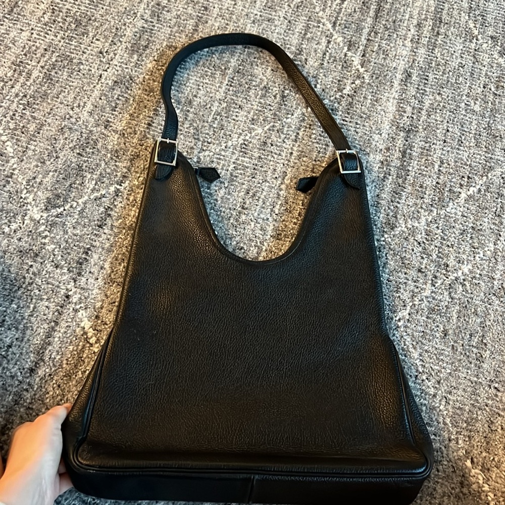Hermes Pebbled Leather Bag